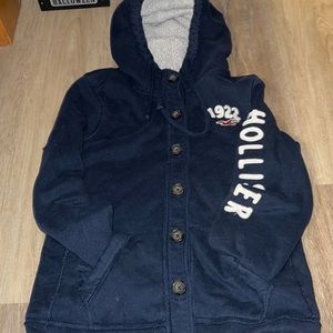 Hollister cozy long jacket